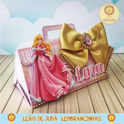 Caixinha para festa tema bela adormecida