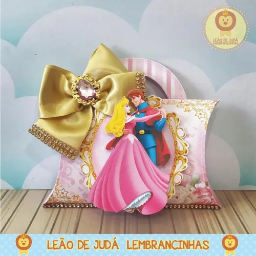Caixinha para festa tema bela adormecida