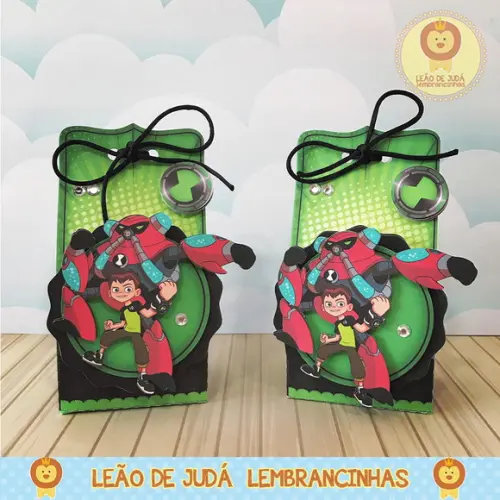 Caixinha para festa tema ben10