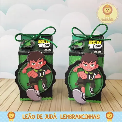 Caixinha para festa tema ben10