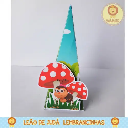 Caixinha para festa tema bichikids