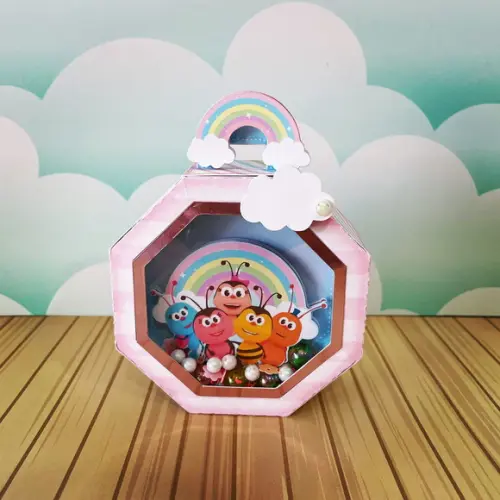 Caixinha para Festa Tema Bichikids