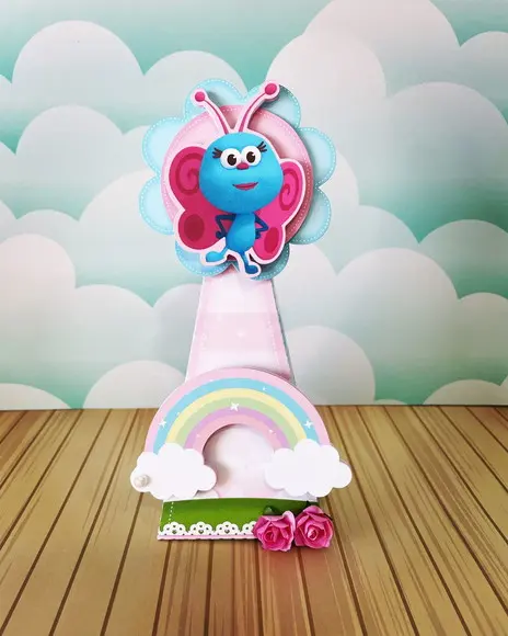 Caixinha para Festa Tema Bichikids