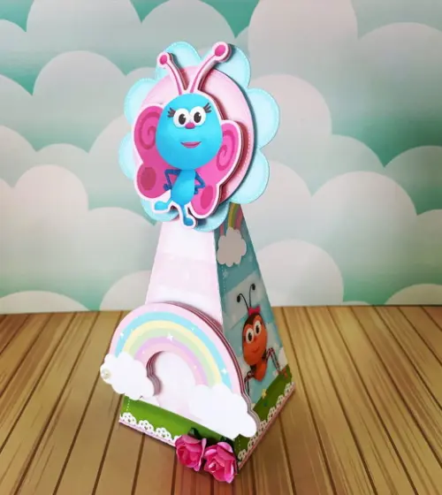 Caixinha para Festa Tema Bichikids