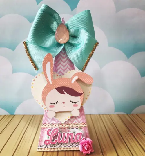 Caixinha Para Festa Tema Boneca Metoo Doll