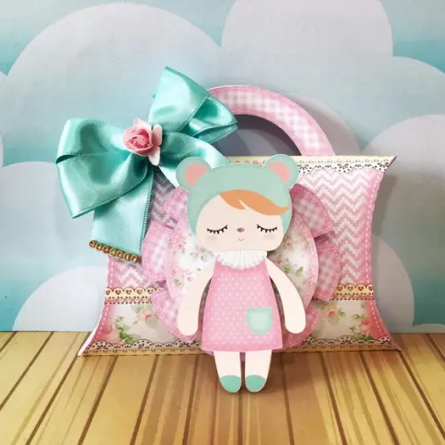 Caixinha Para Festa Tema Boneca Metoo Doll