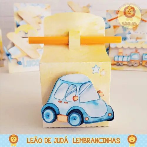 Caixinha para festa tema brinquedo