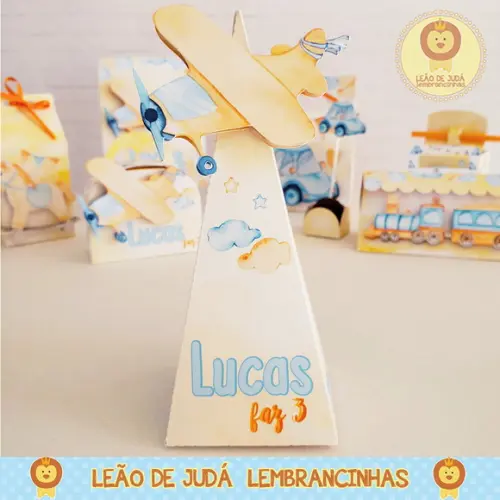 Caixinha para festa tema brinquedo