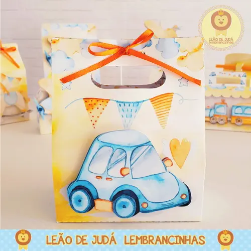 Caixinha para festa tema brinquedo