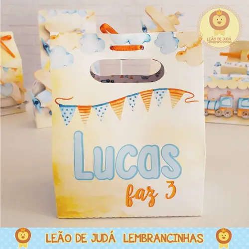 Caixinha para festa tema brinquedo