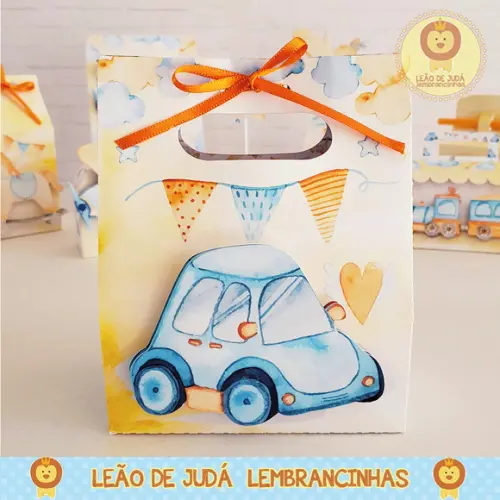 Caixinha para festa tema brinquedo
