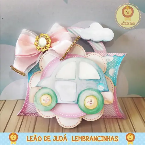 Caixinha para festa tema brinquedo menina