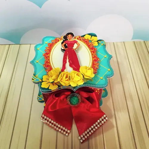 Caixinha para festa tema elena de avalor