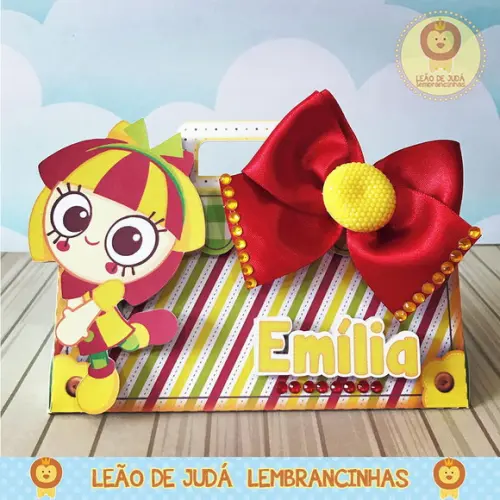 Caixinha para festa tema emilia