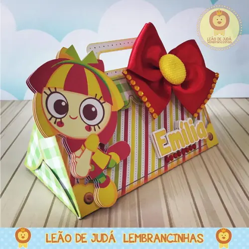 Caixinha para festa tema emilia