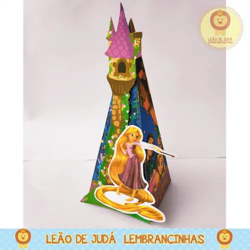 Caixinha para festa tema enrolados