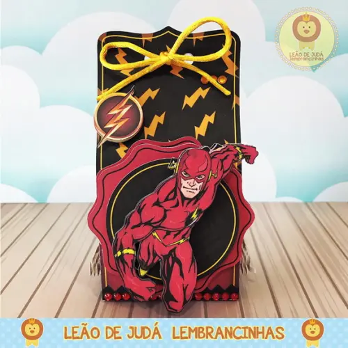 Caixinha para Festa Tema Flash