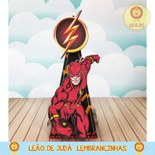 Caixinha para Festa Tema Flash