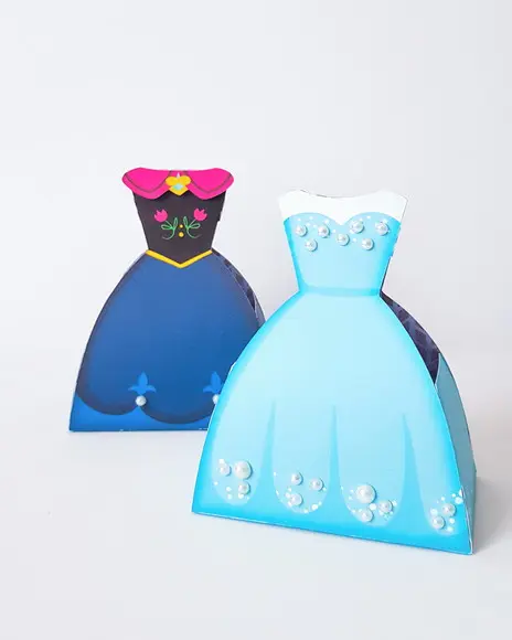 Caixinha para festa tema frozen