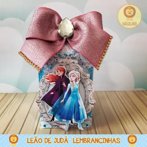 Caixinha para festa tema frozen