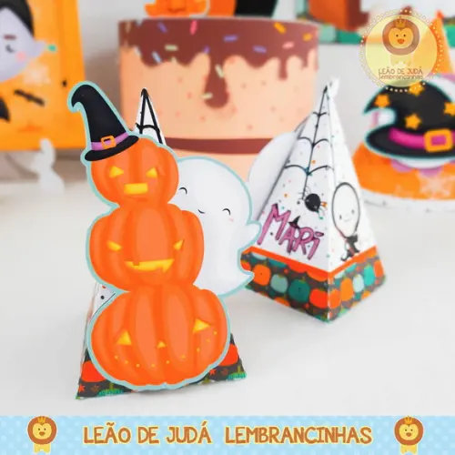 Caixinha para festa tema halloween