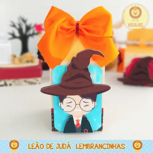 Caixinha para Festa Tema Harry Potter