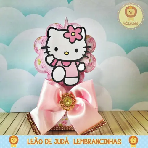 Caixinha para Festa Tema Hello Kitty
