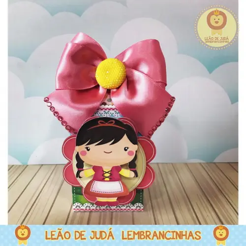 Caixinha para festa tema joão e maria