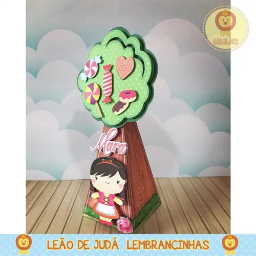 Caixinha para festa tema joão e maria