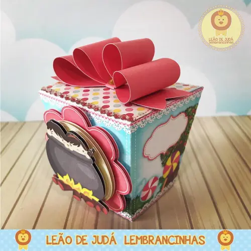 Caixinha para festa tema joão e maria