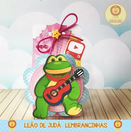 Caixinha para festa tema lucas neto