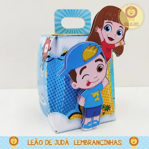 Caixinha Para Festa Tema Lucas Neto