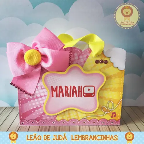 Caixinha para festa tema lucas neto