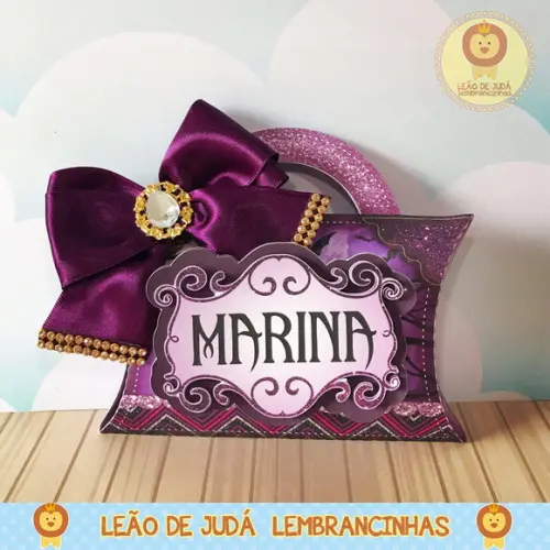 Caixinha para festa tema malévola