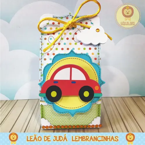 Caixinha para Festa Tema Meio de Transporte