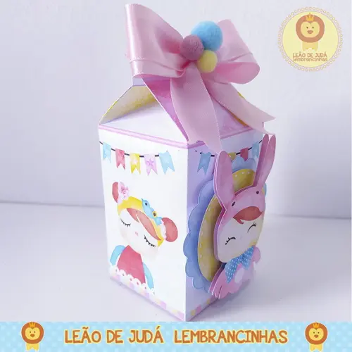 Caixinha para Festa Tema Metoo Doll