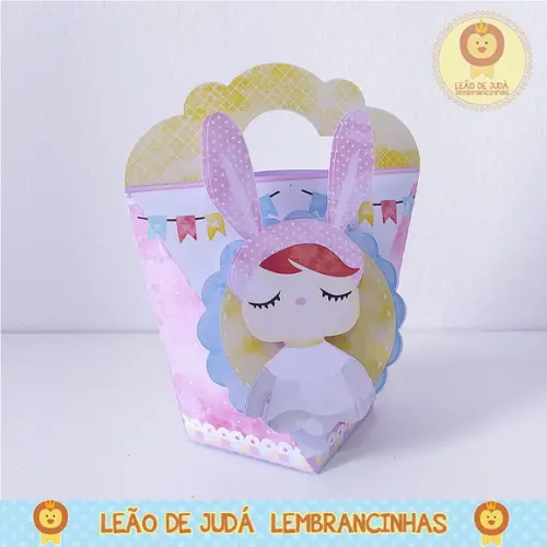 Caixinha para Festa Tema Metoo Doll