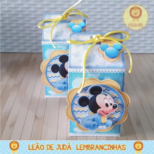 Caixinha para festa tema mickey