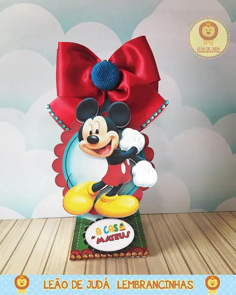 Caixinha para festa tema mickey