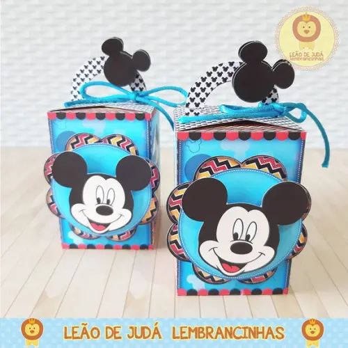 Caixinha para festa tema mickey