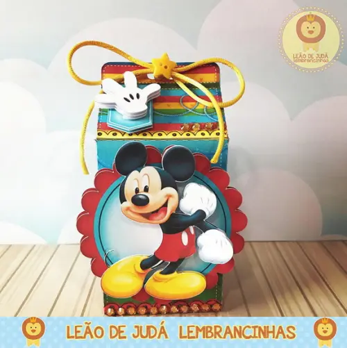 Caixinha para festa tema mickey