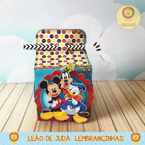 Caixinha para festa tema mickey