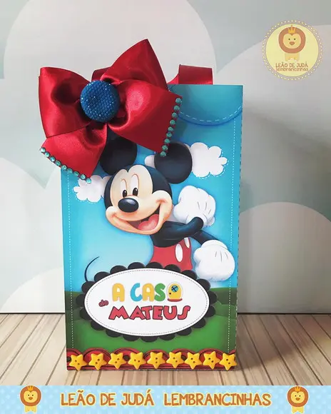 Caixinha para festa tema mickey