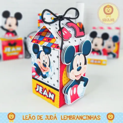 Caixinha para festa tema mickey