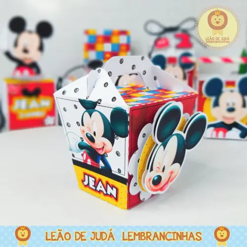 Caixinha para festa tema mickey
