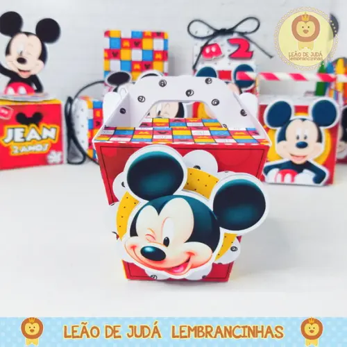 Caixinha para festa tema mickey