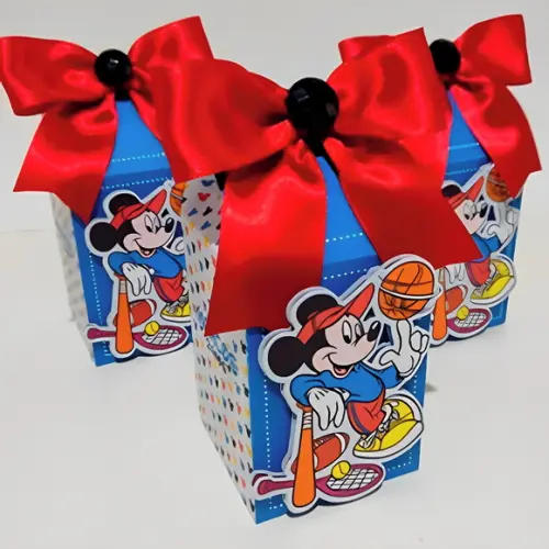 Caixinha para Festa Tema Mickey