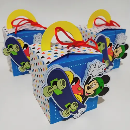 Caixinha para Festa Tema Mickey