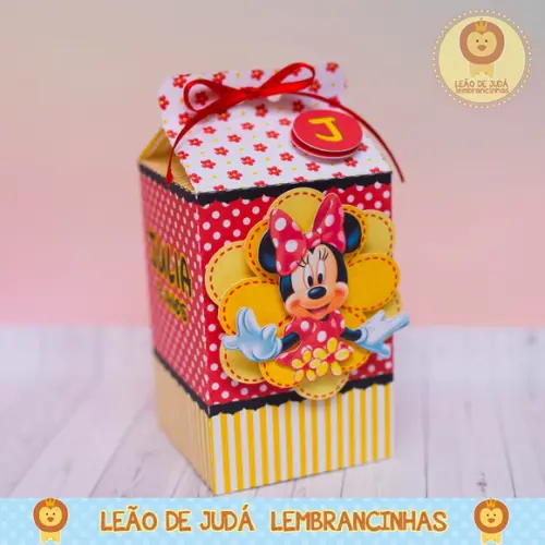 Caixinha para festa tema minnei