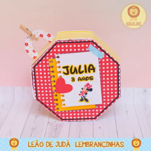 Caixinha para festa tema minnei